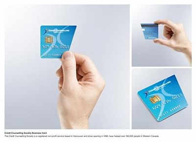 CUT CREDIT BUSINESS CARD - Advertising