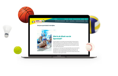 Week van de Sportclub - Website Creation