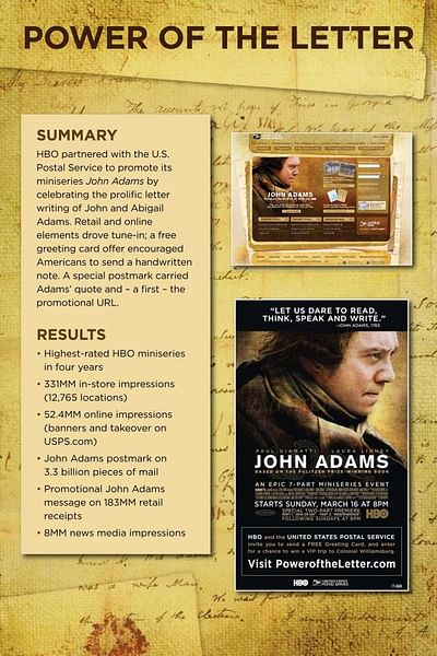 JOHN ADAMS - Reclame