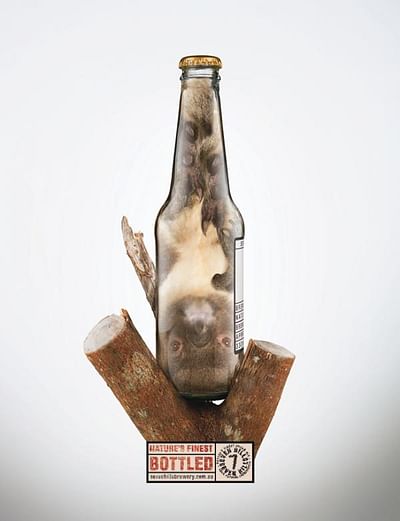 Nature's Finest Bottled - Publicidad