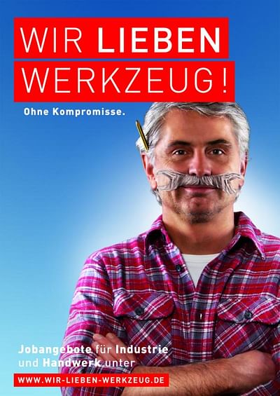 Wir lieben Werkzeug! - Advertising