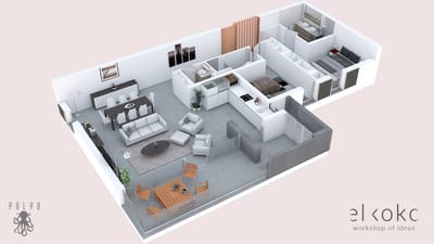 Diseño de Infografías 3D, Infoarquitectura - Diseño Gráfico