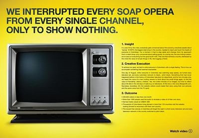 EVERY SOAP INTERRUPTED - Advertising