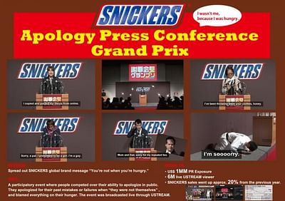 APOLOGY PRESS CONFERENCE - Advertising