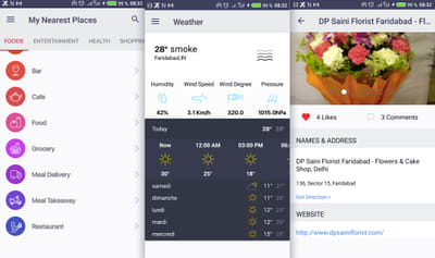 Mobile App My Nearest Places - Ergonomy (UX/UI)