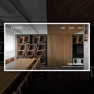 Rediseño Mariano Flores - Arquitecto - Creación de Sitios Web