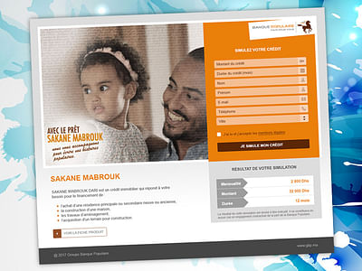 Campagne d'acquisition Banque Populaire - Grafikdesign