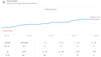 +136% visibility in Google - SEO