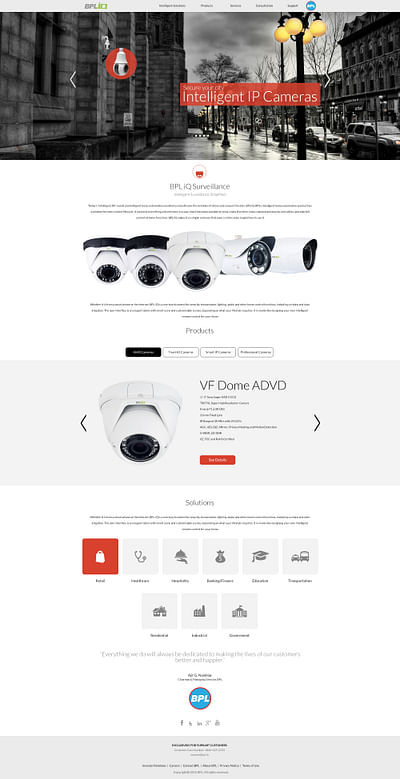 End - End Branding Services for a Consumer Product - Website Creation