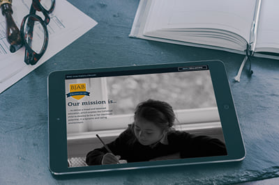British Junior Academy of Brussels - Website Creatie