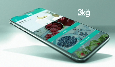 3KG - Online Ecommerce App for Fresh Fruits - App móvil