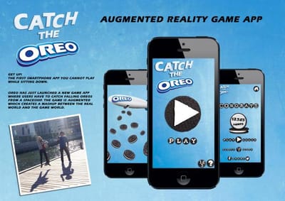 CATCH THE OREO - Publicité