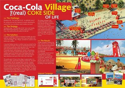 COCA-COLA VILLAGE - Advertising