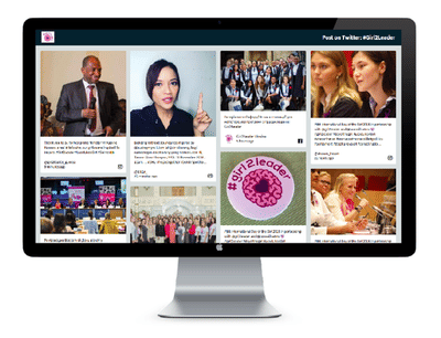 #Girl2Leader - Social media