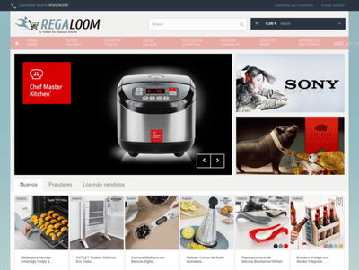 Plan Digital Tienda Regaloom - SEO