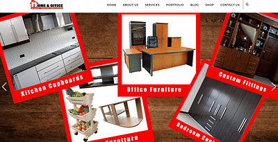 Home and Office Interiors - Website Creation