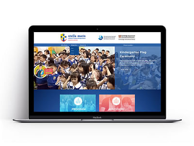 Website Design Surabaya - Sekolah Stella Maris - Grafikdesign