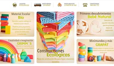 E-Commerce de Tienda de Juguetes - Branding y posicionamiento de marca
