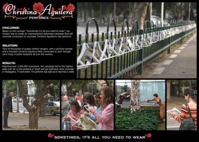 Sometimes it's all you need to wear - Advertising