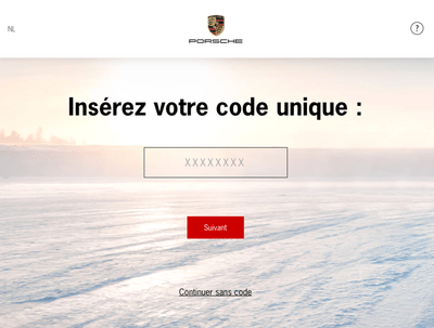 Porsche Winter Kit - Stratégie digitale