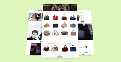 The Bag Talk: eCommerce portal for bags - Webseitengestaltung