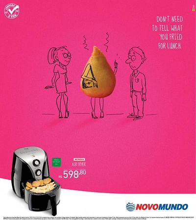 Smell of grease, 1 - Advertising