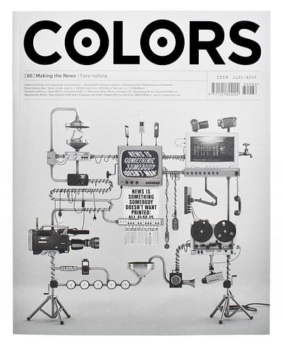 COLORS 86 – MAKING THE NEWS - Reclame