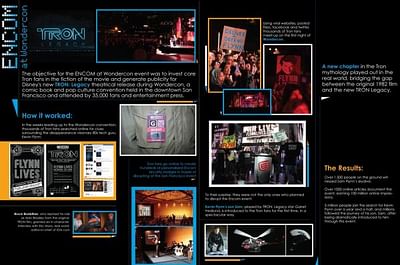 ENCOM AT WONDERCON - Advertising