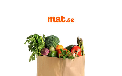 Mat.se Website UI Design - Markenbildung & Positionierung