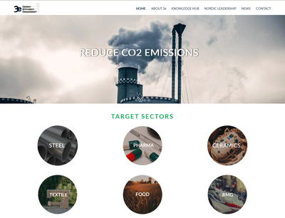Website for 3e - Energy Efficiency Engagement - Website Creatie
