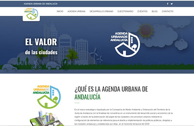 Congreso Agenda Urbana de Andalucía - Diseño Gráfico