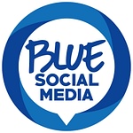 Blue Social Media