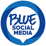 Blue Social Media logo