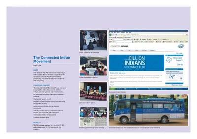 CONNECTED INDIAN MOVEMENT - Werbung