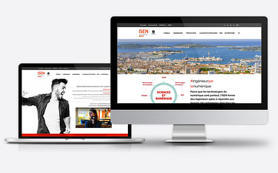 Site internet ISEN-Toulon - Stratégie digitale
