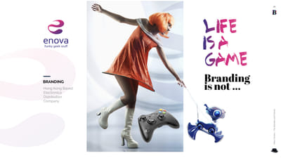 Corporate branding Enova - Image de marque & branding