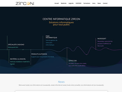 Zircon - Création de site internet