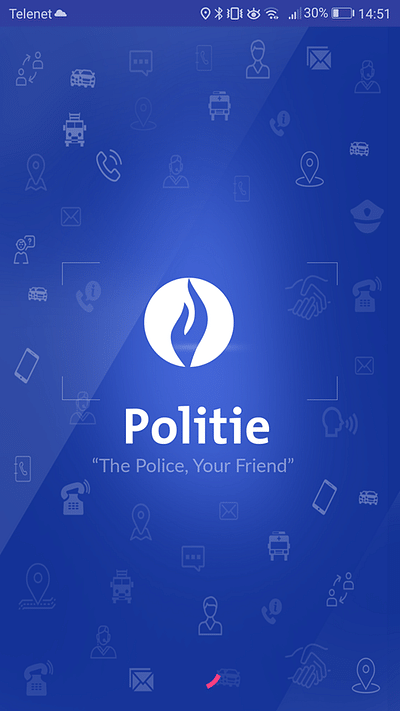 The police app - Belgium - Application mobile