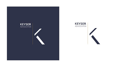 Brand and digital strategy for Keyser Advocaten - Image de marque & branding
