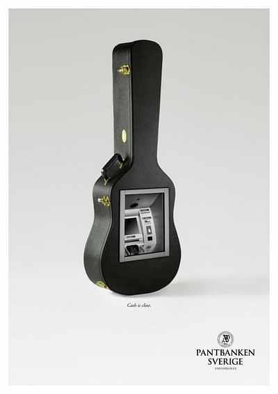 Guitar Case - Advertising