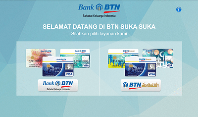Bank BTN Kartu Suka-Suka - Website Creation