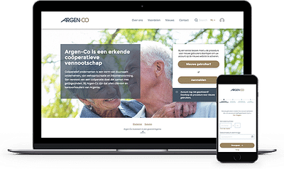 Belgian Bank ArgenCo - Responsive Website - Website Creation