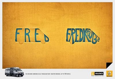 Fred Krueger - Publicité