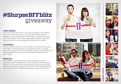 #SlurpeeBFFbitz Giveaway - Publicité