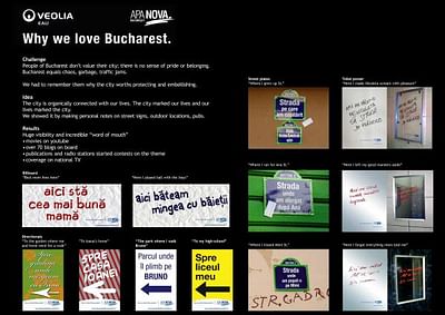 WHY WE LOVE BUCHAREST - Werbung