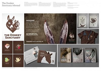 THE DONKEY SANCTUARY REBRAND - Graphic Design