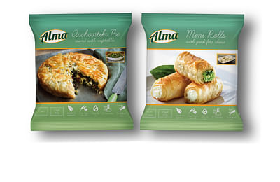 Alma Frozen Food - Graphic Design