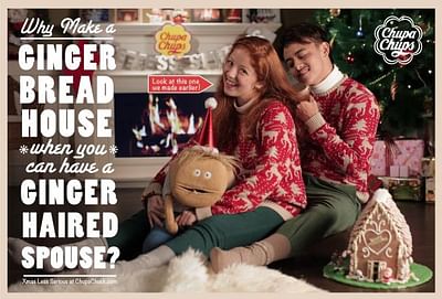Ginger bread house - Werbung