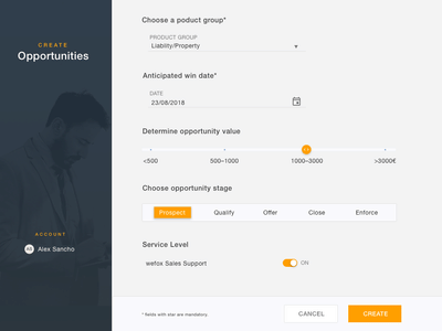 Revamp of the broker portal of Wefox - Ontwerp