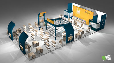 FIL booth - UNAM - Branding & Positioning